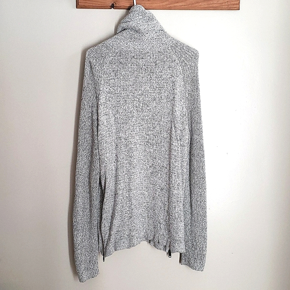 Express Mens Cowl Neck Knit Pullover Sweater - Picture 9 of 9